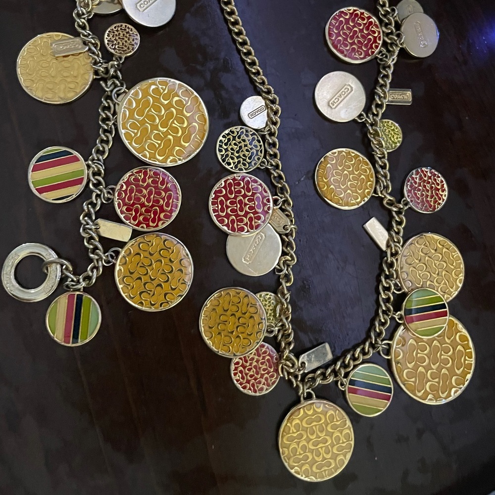 Vintage Coach Necklace and bracelet set